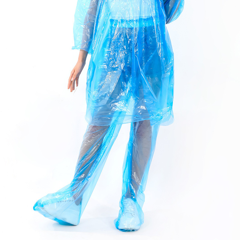 Split raincoat suit disposable raincoat rain pants legged adult drifting outdoor dustproof waterproof poncho wholesale