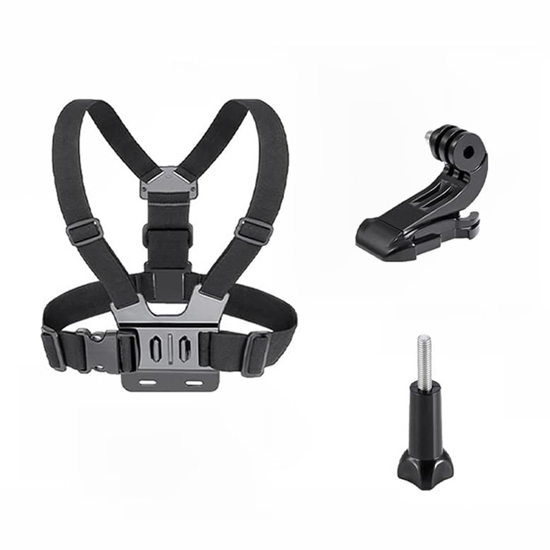 Cycling Shooting Fixed Set Dji gopro First Person Double Shoulder Chest with Bracket 360 Rotating Mobile Phone Holder