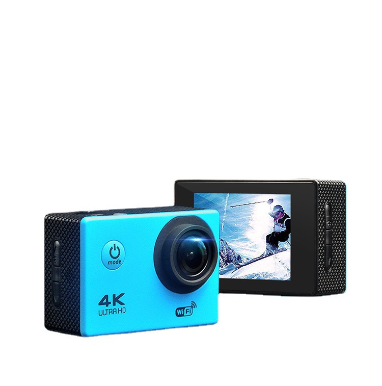 Underwater sports camera 4K HD sports DV with WIFI with remote control motorcycle outdoor diving waterproof camera