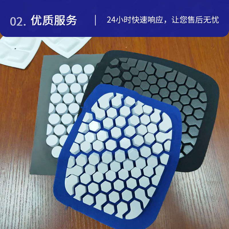 Factory Direct Supply Sports Knee Pad Gasket Honeycomb Shallow Eva Anti-collision Knee Pad Elbow Pad Honeycomb Knee Pad Cover