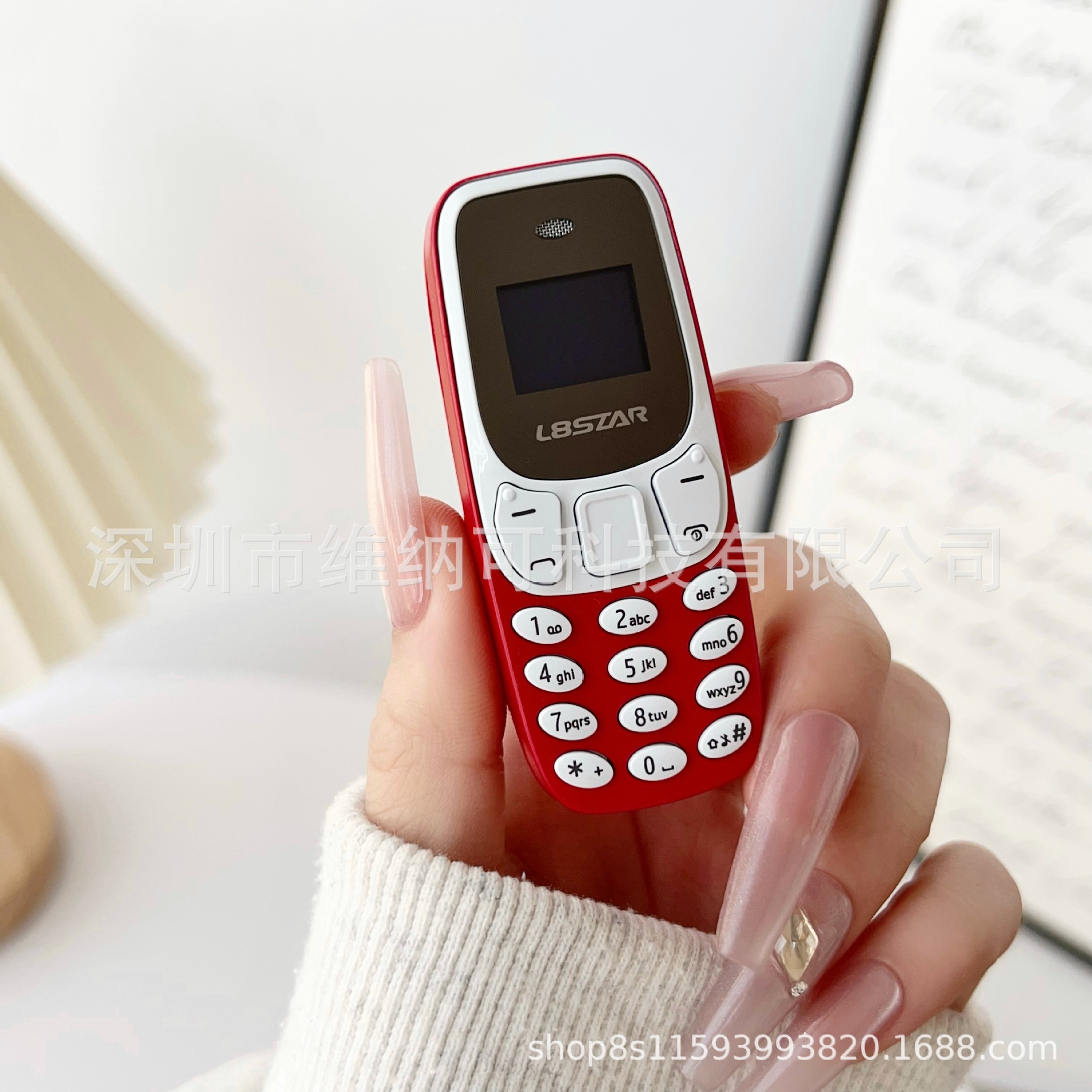 Cross-border explosions L8star BM10 mini small mobile phone straight button small screen dual card mobile phone