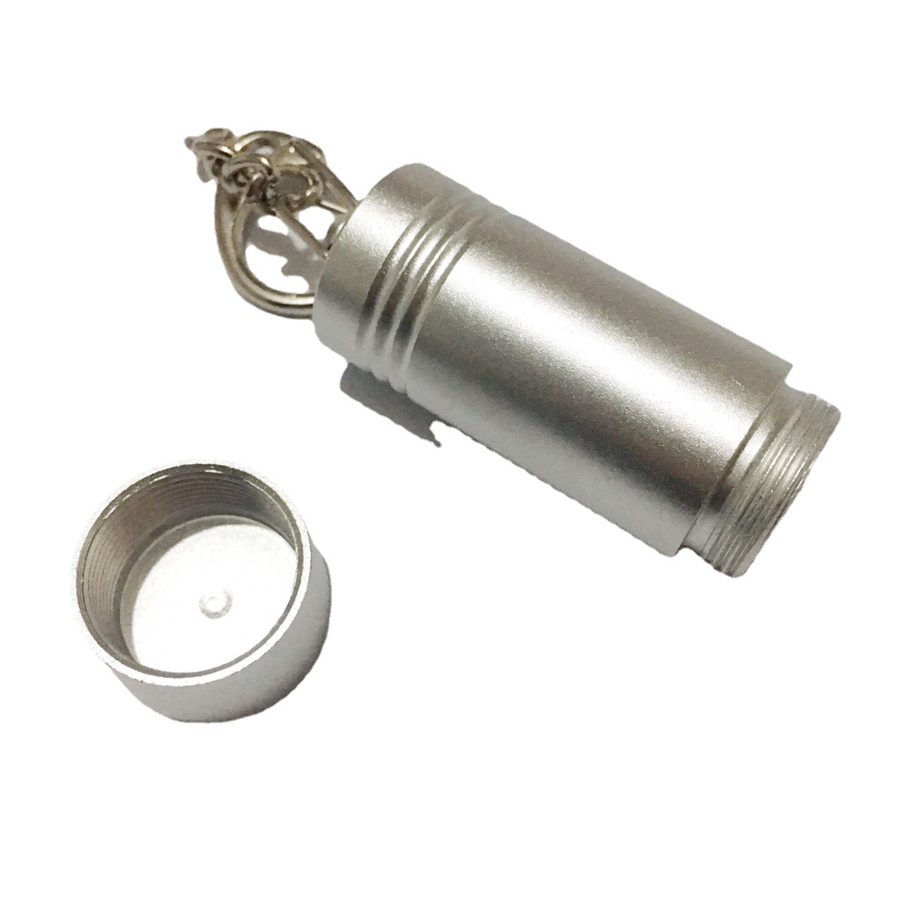 Mobile phone shop hook anti-theft lock small red lock hook lock aluminum frosted anti-theft hook unlock key