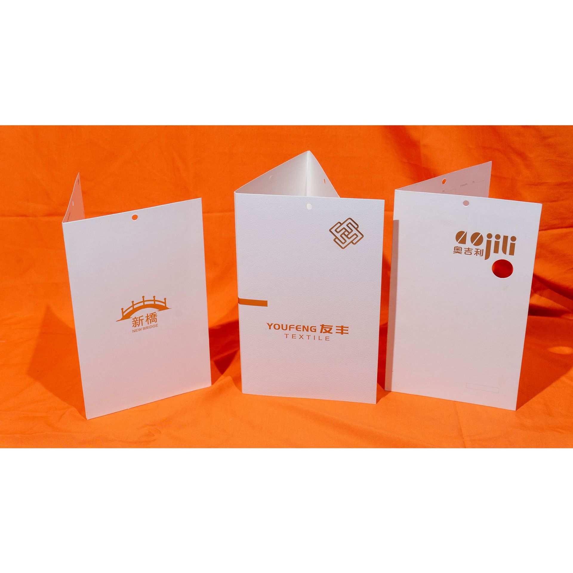 Processing and Printing Cloth Folding Card Color Card Textile Fabric Color Card Album Foldableable Sample Album Color Test