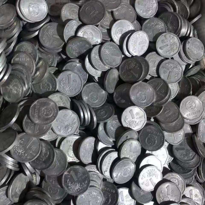 Старая версия алюминиевых монет по весу 0.5 кг, хризантемные монеты, 1 цент, коллекция
