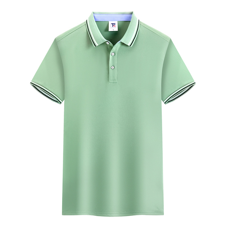 polo shirt custom logo work clothes custom advertising shirt lapel cultural shirt cotton summer factory clothes ice silk quick drying