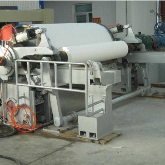 Factory direct supply papermaking machinery horizontal pneumatic roll paper products secondary rewinding special horizontal roll paper machine