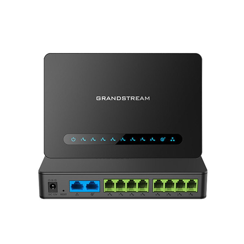 Grandstream trendy network/HT818/phone adapter built-in Gigabit NAT router 8-port Gateway
