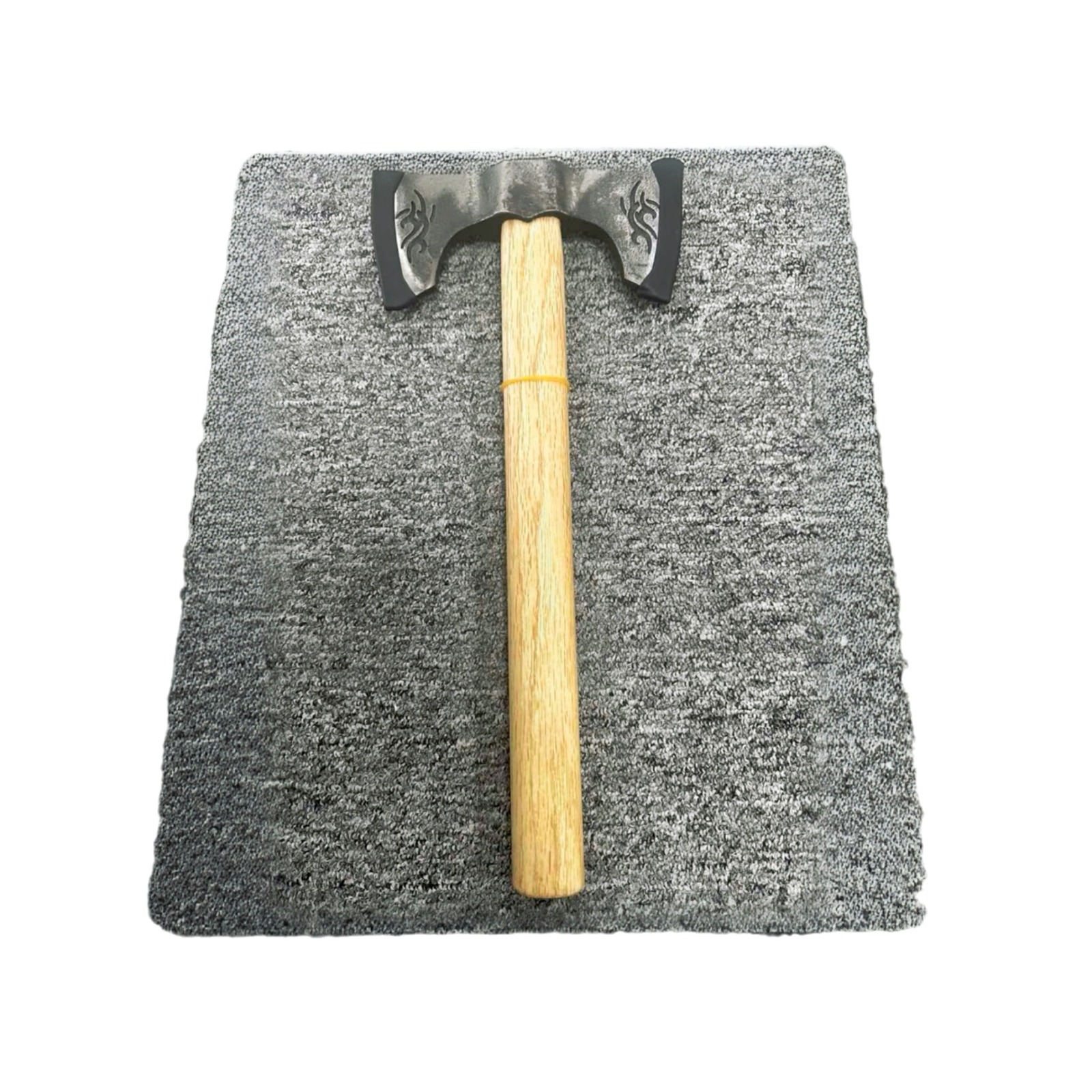 Double-edged axe manganese steel forging outdoor camping axe chopping wood outdoor logging axe wholesale double-edged outdoor camping axe