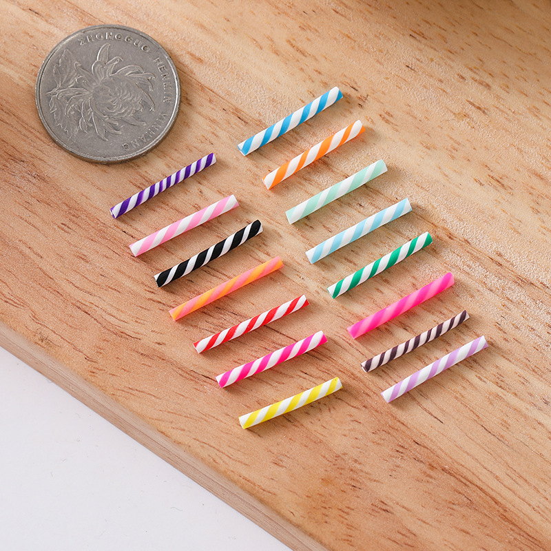 Мягкая керамика Шоколадный батончик Двухцветный шоколадный батончик Тонкая палочка Резиновая глина DIY материал