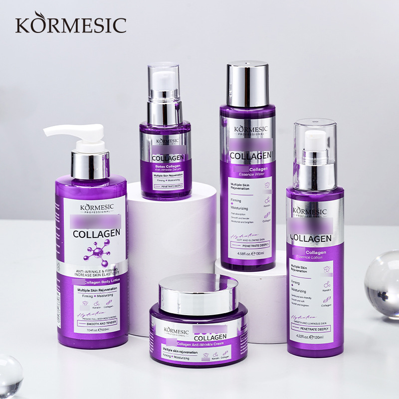Kormesic Collagen Five-Piece Facial Skin Care Skincare Series Cross-Border Export Manufacturers Wholesale