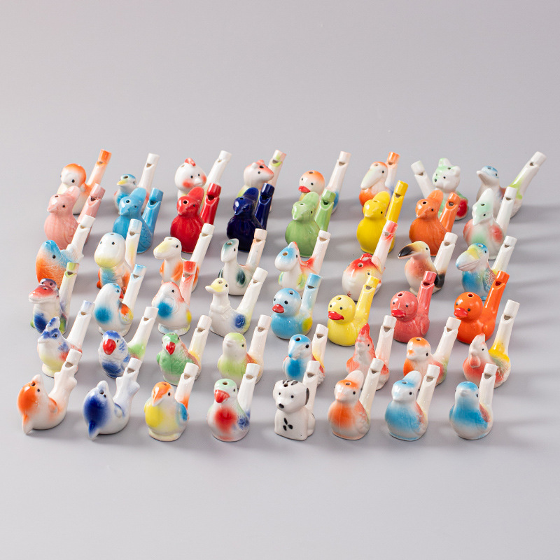 Керамическая флейта для птиц свисток водной птицы керамическая игрушка для детей сувенирные изделия