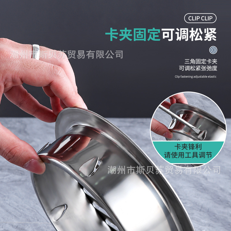Stainless Steel Roof Plane Floor Drain Pipe Blocking Cover Round Filter Plug-in Outdoor Balcony Sewer