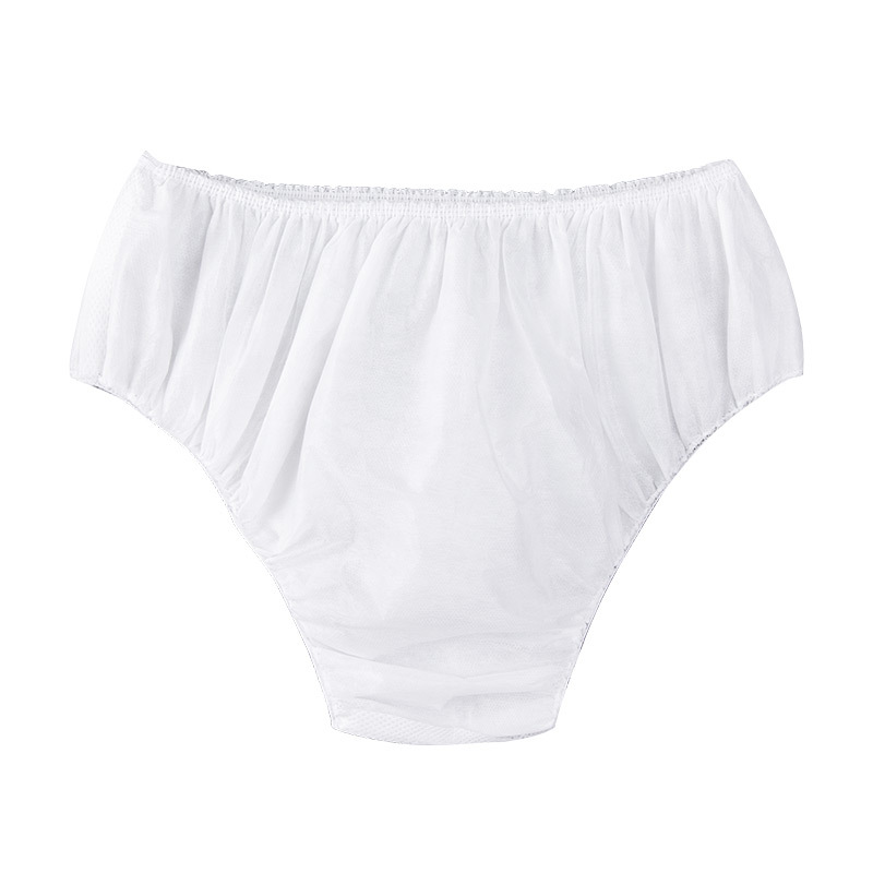 Factory wholesale non-woven disposable underwear sweat steaming bath beauty hotel men and women free size non-woven underwear