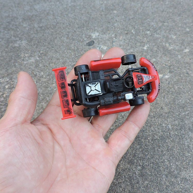 9cm Pull Back Function Kart Model Car Multi-Color Chenghai Toy Accessories Supply Small Gifts