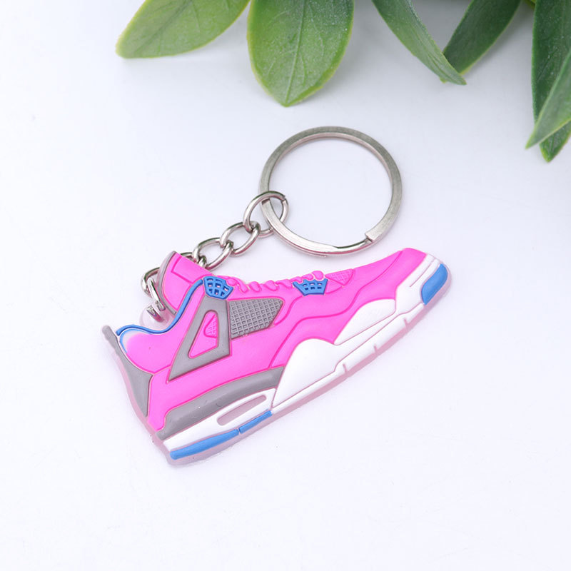 Jordan 4Th Generation Basketball Keychain Aj4 Keychain Off White Joint Pendant Small Gift