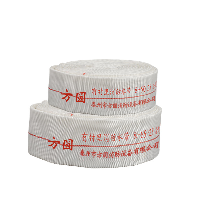 Manufacturer Supplies Lined Fire Hose 65 National Standard Wear-Resistant Thickeneded Type 8 2 Inches 2.5inch 3inch Polyurethane Water Bag