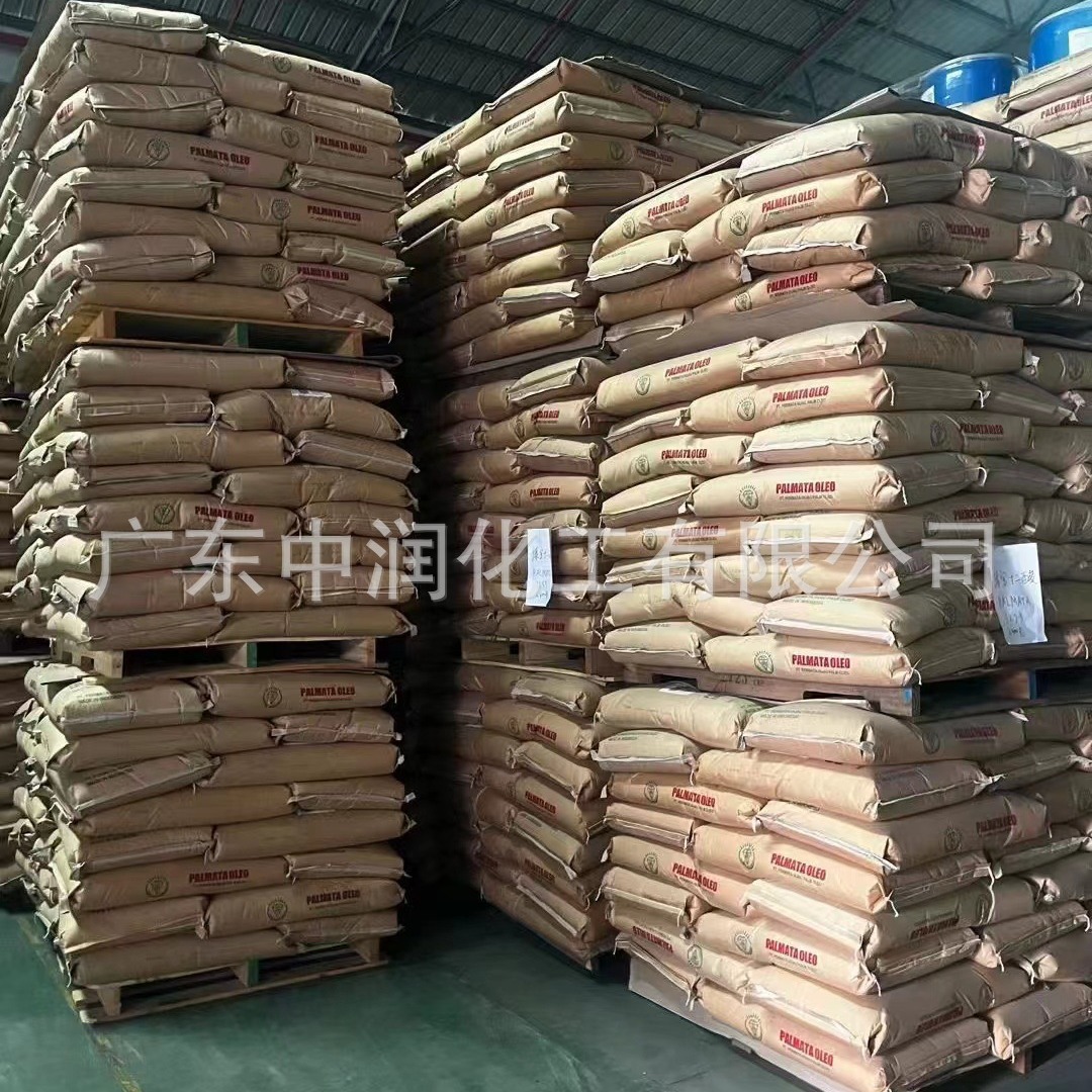 Hard Fat Acid 1801 Indonesian Green Baosi Hard Fat Acid Industrial Grade Cosmetic Grade Eighteen Acid Emulsifier Polish