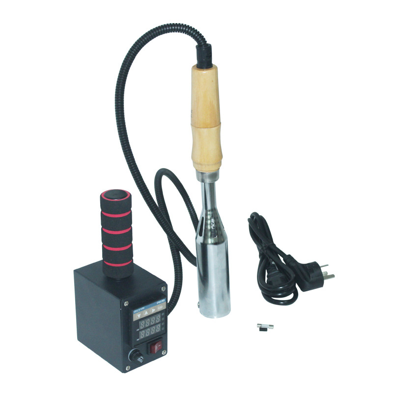 300W handheld hot stamping machine 4 * 4cm copper mold hot stamping machine leather wood products crafts logo printer