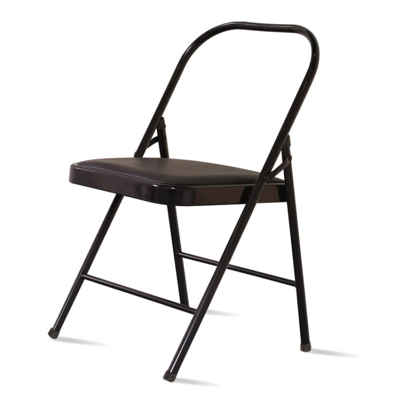 Yoga Chair Stool Auxiliary Chair Home Folding Chair Thickened Iyengar Yoga Folding Chair Yoga Auxiliary Chair