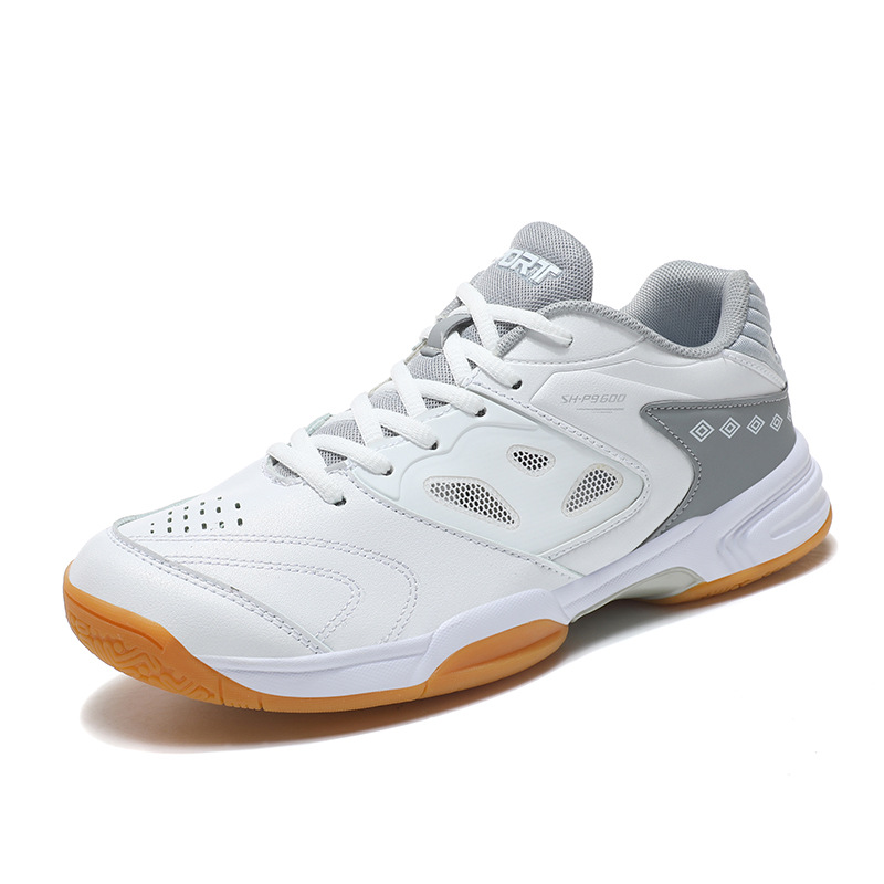 Authentic Men's and Women's Shoes New Lightweight Tennis Badminton Shoes Breathable Non-Slip Shock-Absorbing Professional Men's and Women's Sports Shoes