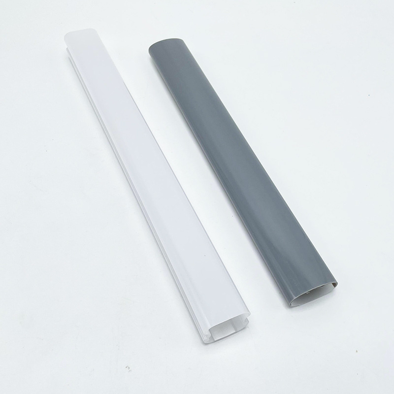PC profile processing plastic extrusion profile PC transparent cover plate extrusion decoration PC atmosphere light strip lamp cover