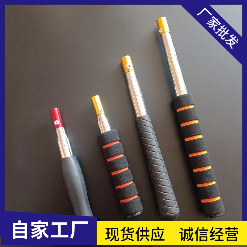 Оптовый производитель, мини-рыболовная сетка из нержавеющей стали, телескопическая, 1.5 м, аксессуары для рыбалки