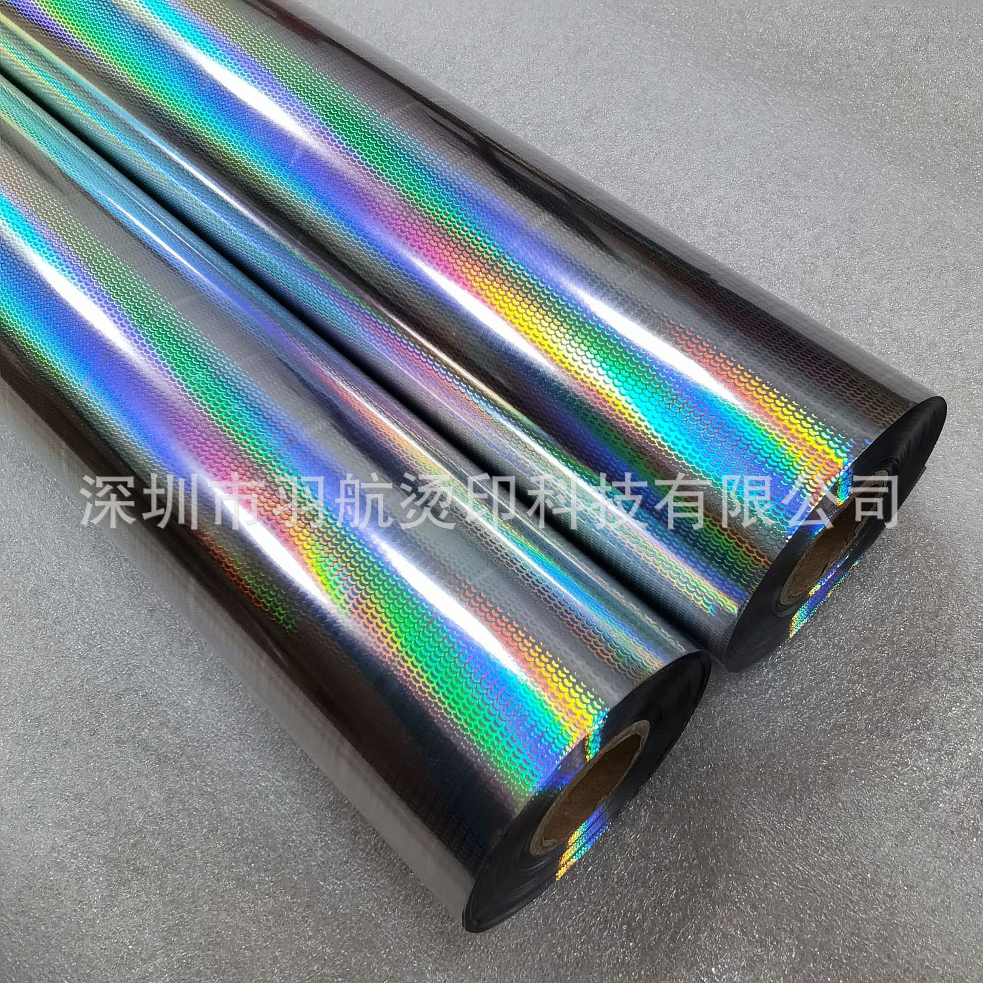 Fish scale grain silver fishing gear hot stamping paper instead of HPT-092FIR tungsten steel bait hot stamping film road alumina