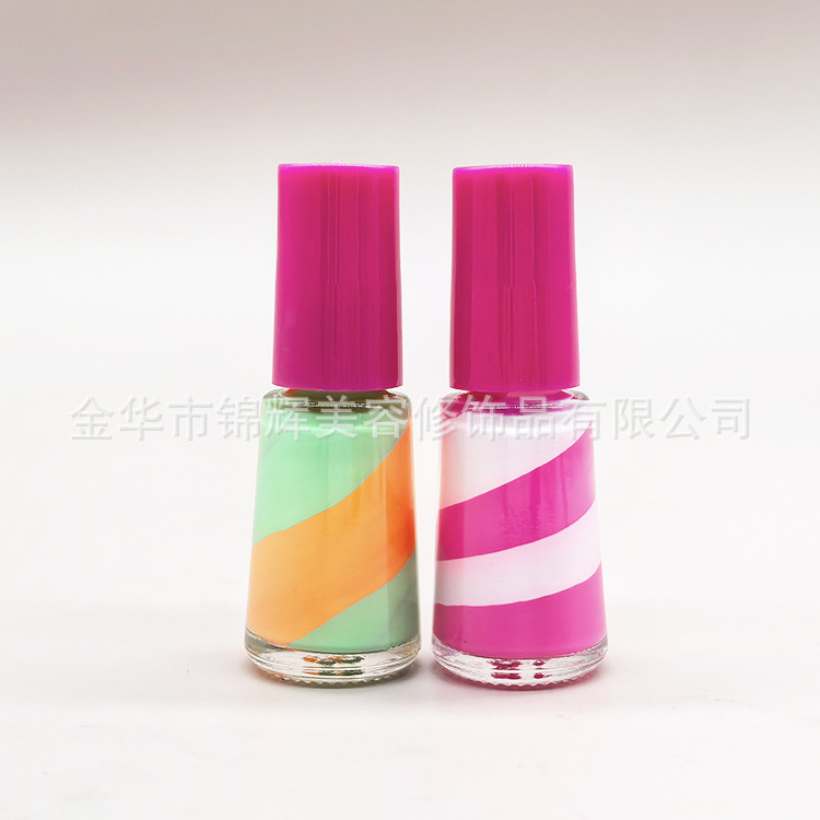 For Export Only, Kidsren's Water-Based Nail Polish, Spiral Nail Polish