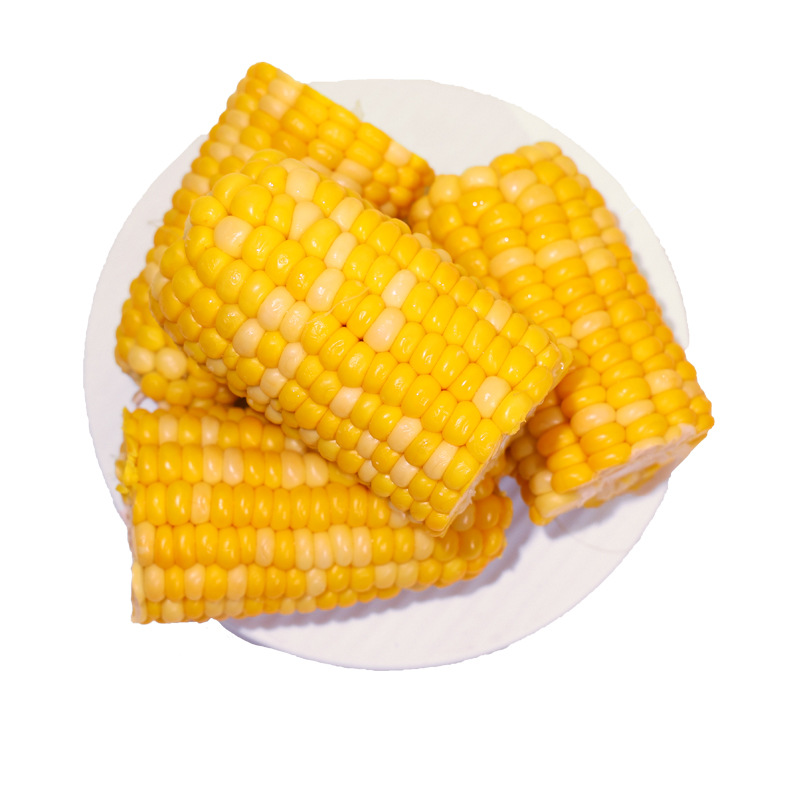 A generation of sweet corn vacuum packaging ready-to-eat fruit non-boiled fat-reducing snacks for students with KF