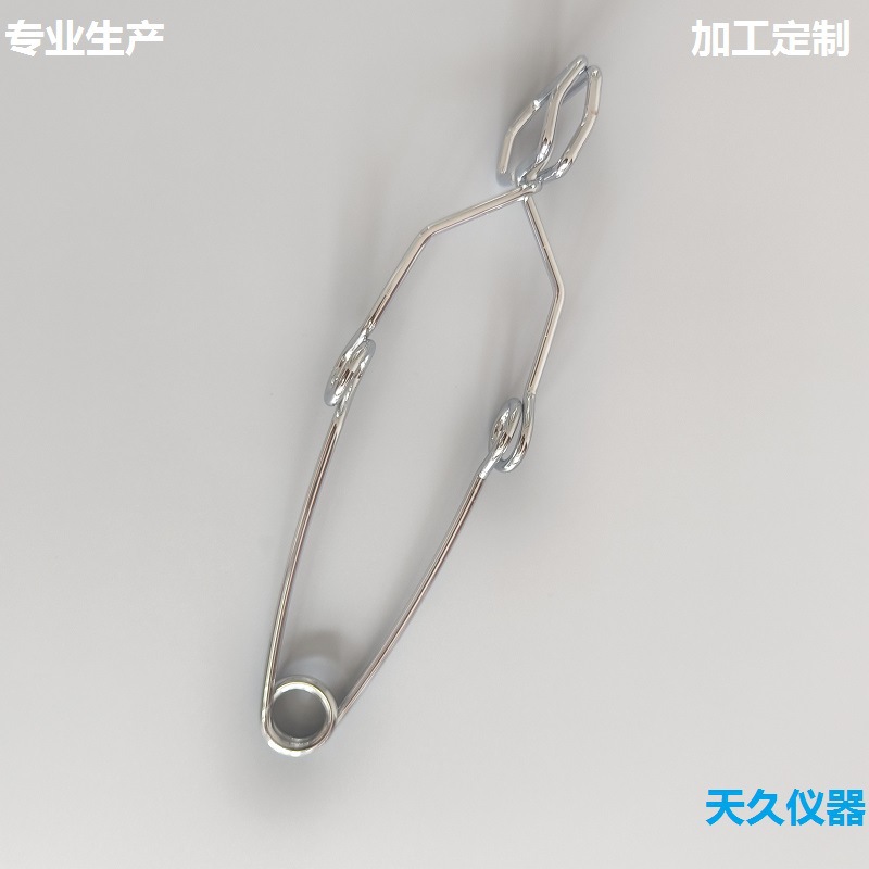 Large Iron Test Tube Clamp Iron Chrome Plated Steel Wire Test Tube Clamp Experimental Clamp Manufacturers Sell Low Price