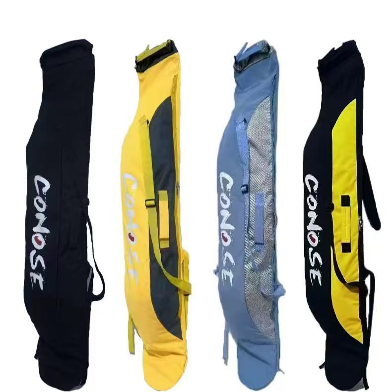 Чехол для сноуборда в форме пельменя, одно плечо, кожаный рюкзак