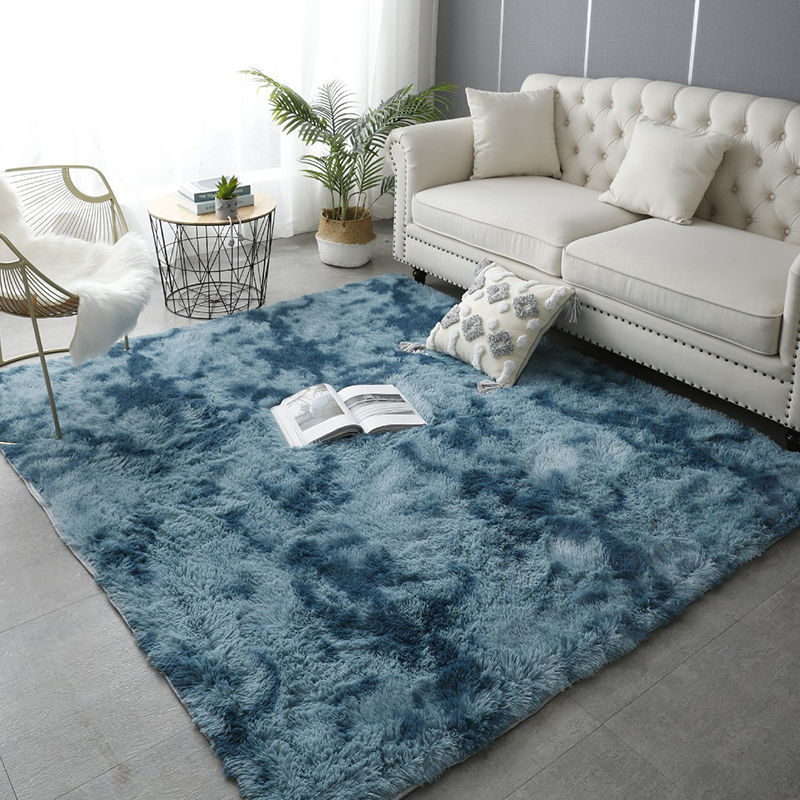 Thickened Super Soft Silk Wool Living Room Bedroom Bay Window Leisure Girl Bedside Room Large Area Full Carpet Spring Melt