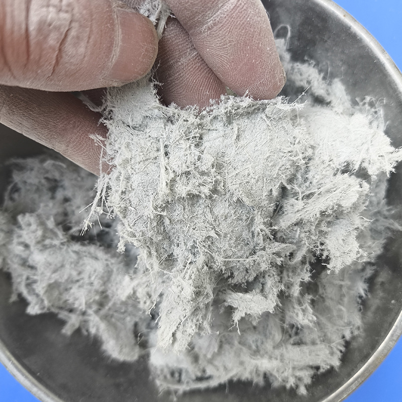 Magnesite Fiber Brake Pads Magnesite Fiber Mineral Fiber for Fireproof Coating