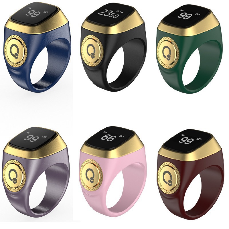 Cross-border Explosions Smart Ring T1 Multifunctional Waterproof Smart Control Bluetooth Ring Smart Counting Ring
