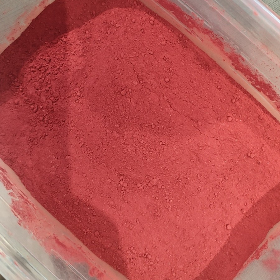 Raw Cinnabar Powder, Raw Stone Particles, Purple Gold Sand, Red Sand, Cinnabar Powder, Fine Powder Can Be Packed into Hollow Containers