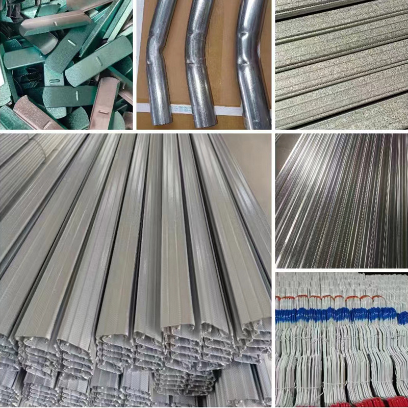 Greenhouse card slot greenhouse accessories hot galvanized windproof card slot dovetail film slot greenhouse film strip