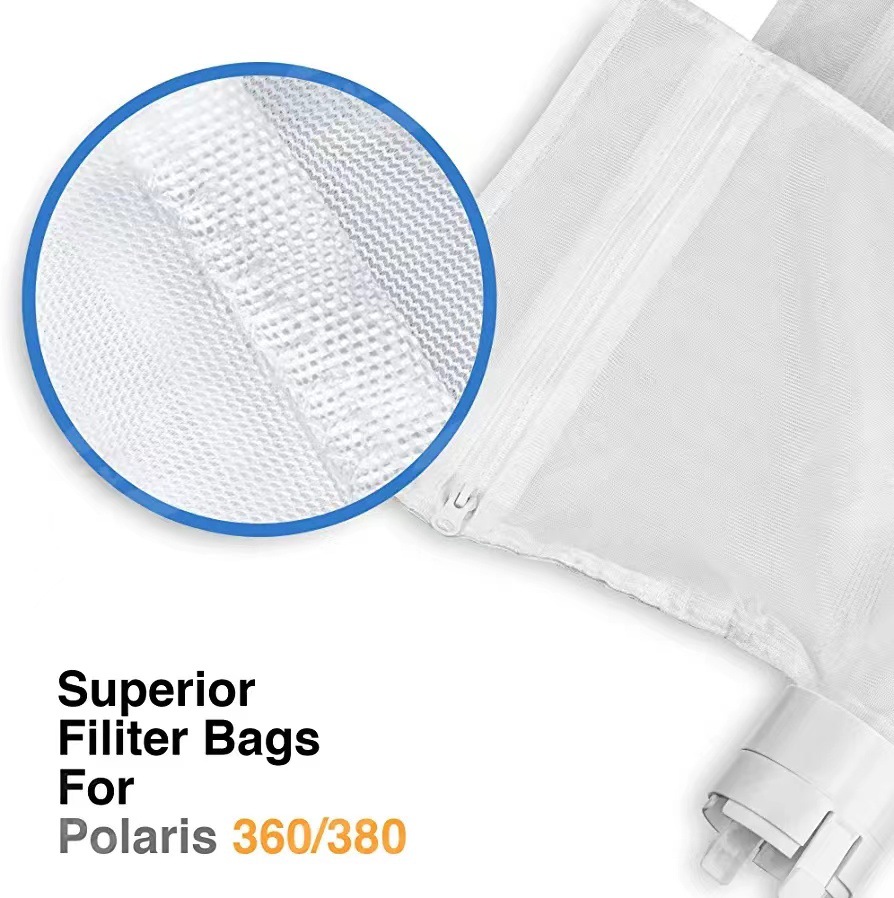 Cross-border Polaris swimming pool robot filter cleaning bag is suitable for 360 380 replacement parts can be sold on a commission basis.