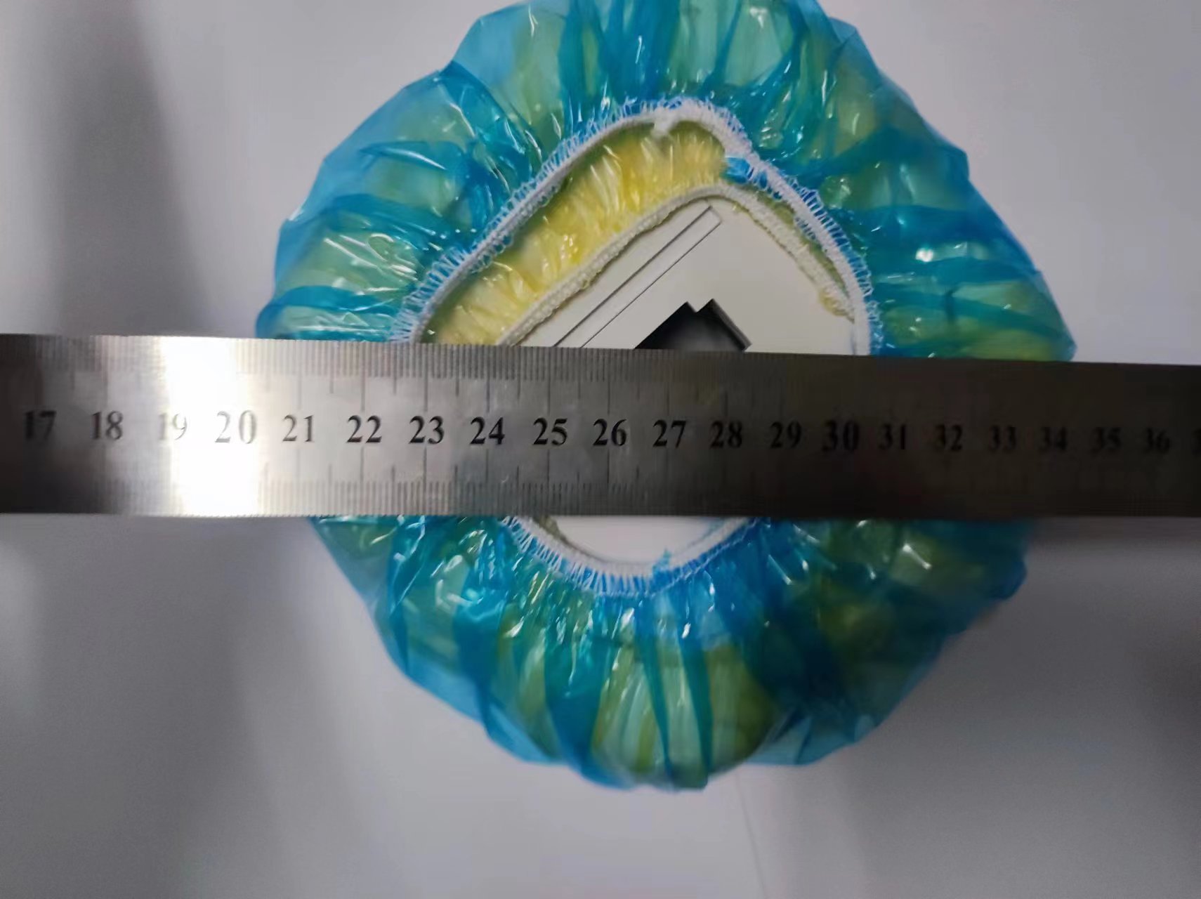 Spot disposable elastic mouth protective film smoke alarm cover anti-ash plastic cover disposable film cover wholesale