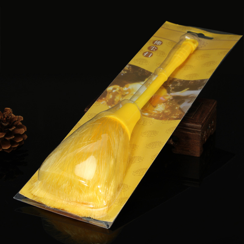 Buddha Dust Special for Buddha Statues Household Shrine Sweeping Duster Remove Dust Brush Cleaning Absorbing Dust Protection Buddha Statues Buddha Sweeping