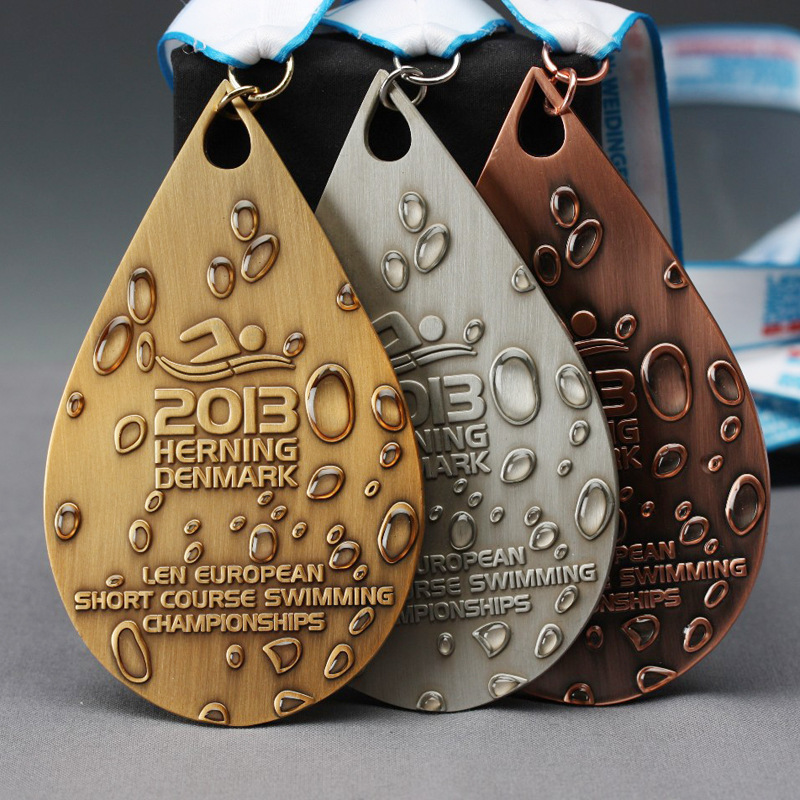 Medal Custom Competition Gold Medal Listing Games Listing Gold Silver Bronze Medal Company Gift Commemorative Medal