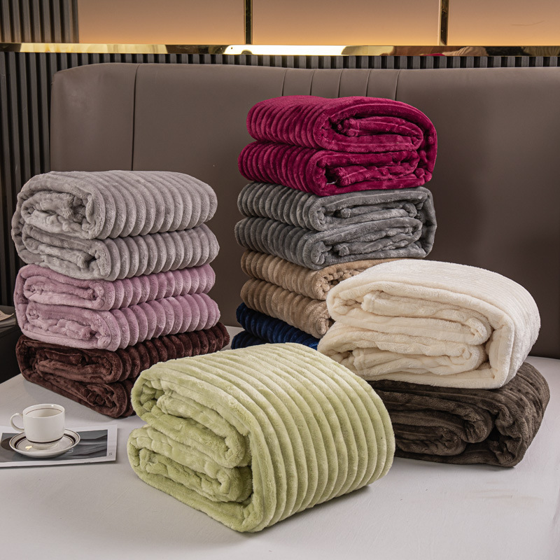 Кросс-бордовая в наличии 3 см широкое покрывало из кроличьего меха коралловый флис плед для кондиционера