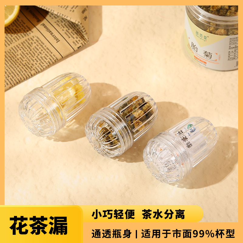 Tritan Plastic Tea Diameter 4.3 Water Separator Universal Tea Ball Tea Leakage Tea Filter Tea Ball Plastic Water Cup