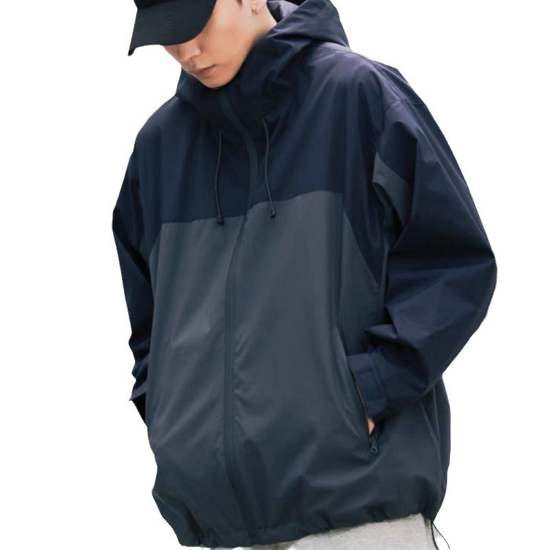 Spring and Autumn Thin Jacket Work Clothes Customized Company Event Team Windbreaker Factory Clothes Work Jacket Printable Log