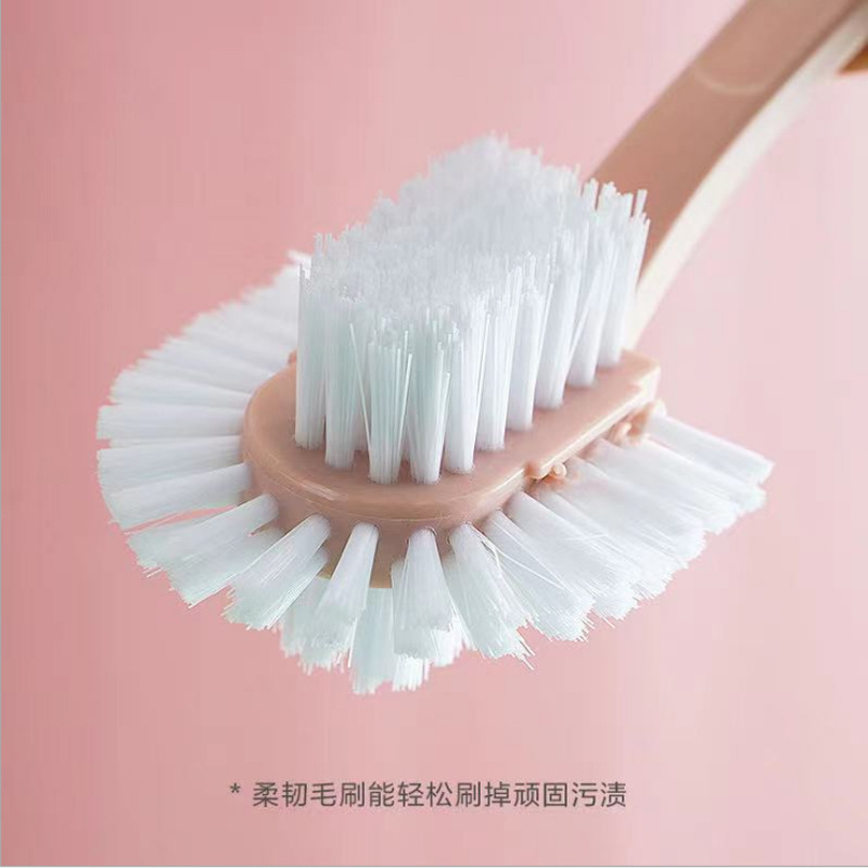 Five-sided Shoe Brush Multifunctional Creative Double-sided No Dead Angle Shoe Washing Brush Household Shoe Brush Good Hard and Soft Hair Don't Hit Shoes