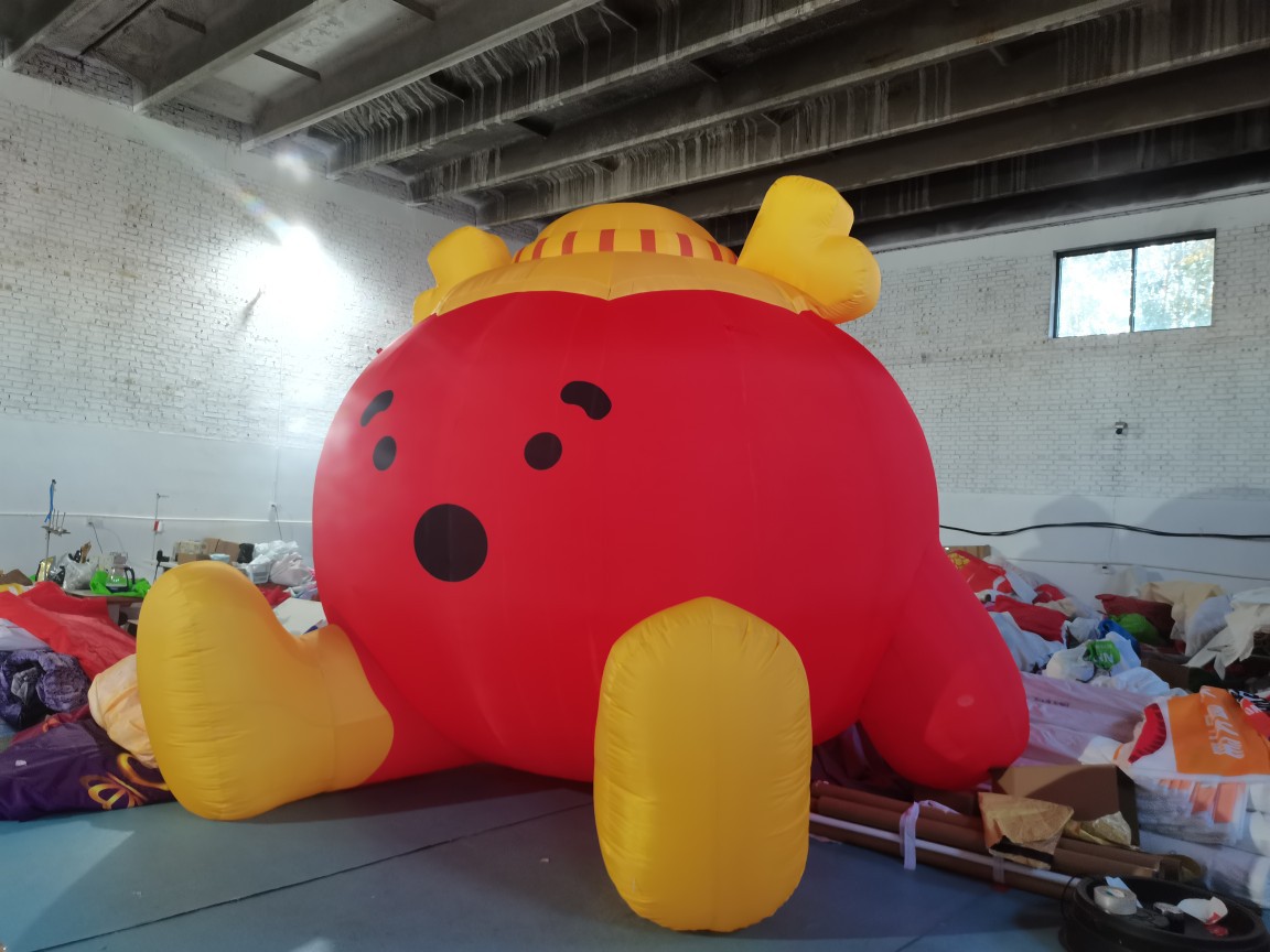 2025 Новый год inflatable модель Бога богатства, мультяшная модель, год змеи, красивый Чен Фува Фу Лу Шоу, юбилейный год процветания, национальный стиль