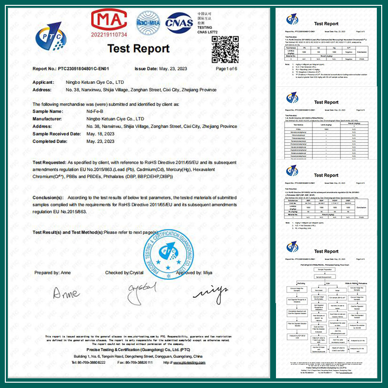 Powerful Magnet Ordered Ndfeb Round Rectangular T-Shaped Ring-Shaped High Temperature Resistant Strong Magnetic Iron-Absorbing Stone with Countersunk Hole
