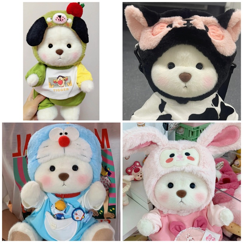 30см костюм для медведя Лены, одежда для кукол на Хэллоуин