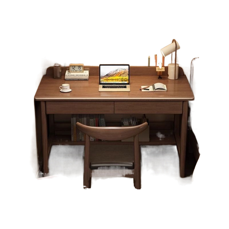Solid Wood Desk Home Student Study Desk Single Simple Desk Junior High School Bedroom Desktop Computer Desk