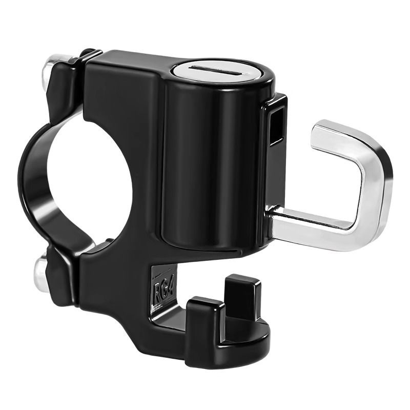 Electric car helmet lock battery car motorcycle universal anti-theft fixed function handlebar lock hook hat helmet lock