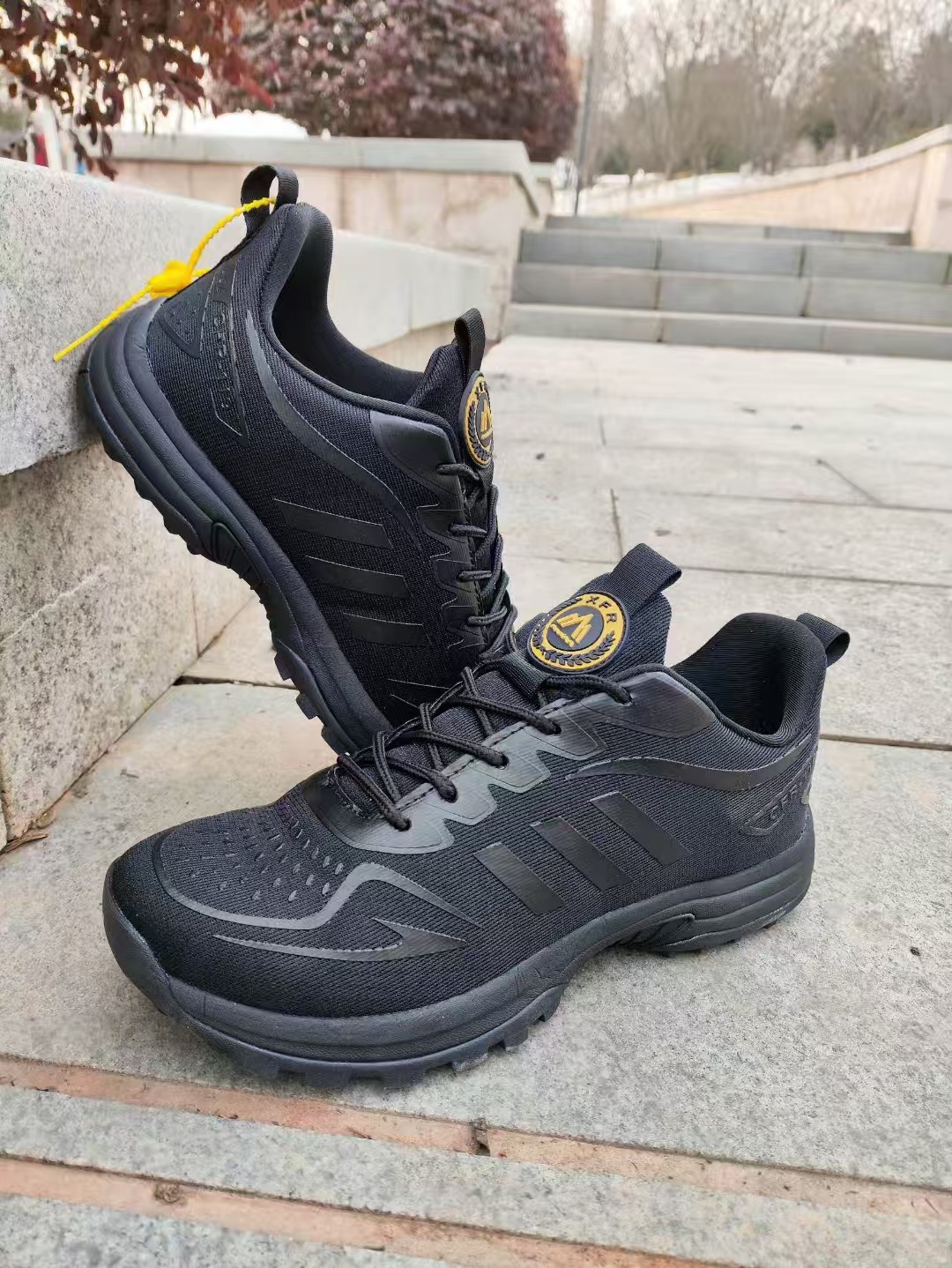 Fire Spring and Autumn Third Generation Emergency Rescue Lace-Up Upper Ventilated and Non-Stuffy Rubber Outsole